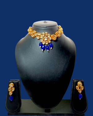 Kundan Choker and Earrings set