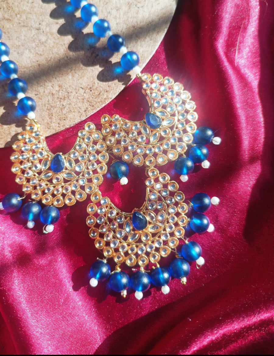 Blue beaded Necklace