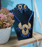 Blue beaded Necklace